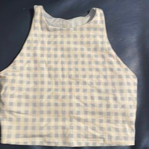 Old Navy Light Support PowerChill Longline Sports Bra Tank